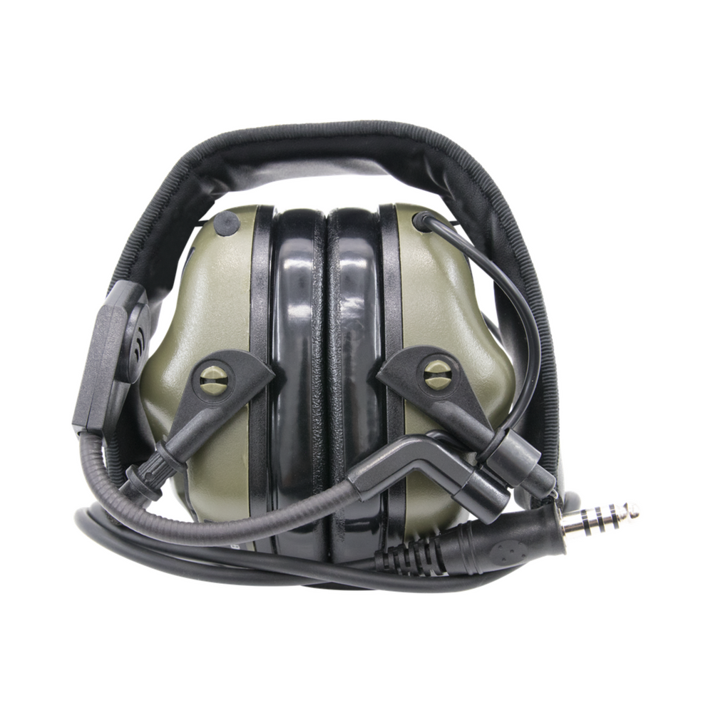 HEADSET ABAFADOR EARMOR M32 MILITAR ELETRONICO VERDE