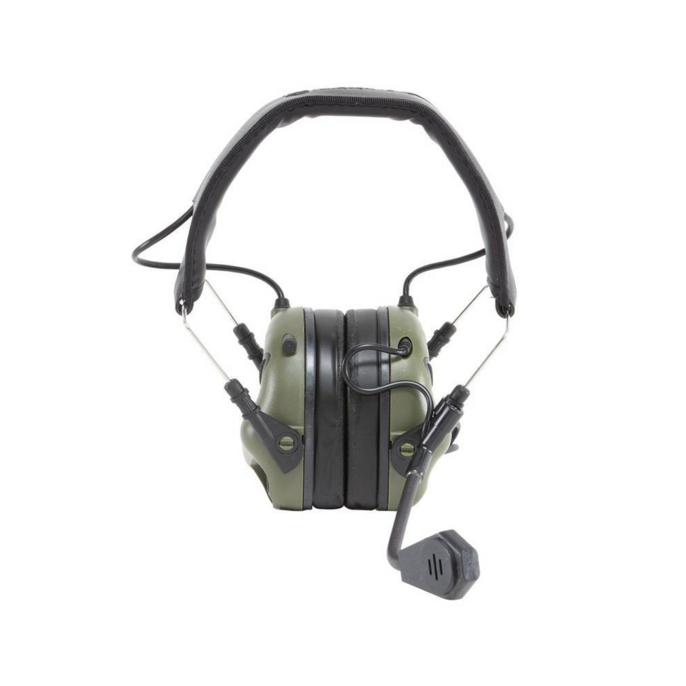 HEADSET ABAFADOR EARMOR M32 MILITAR ELETRONICO VERDE