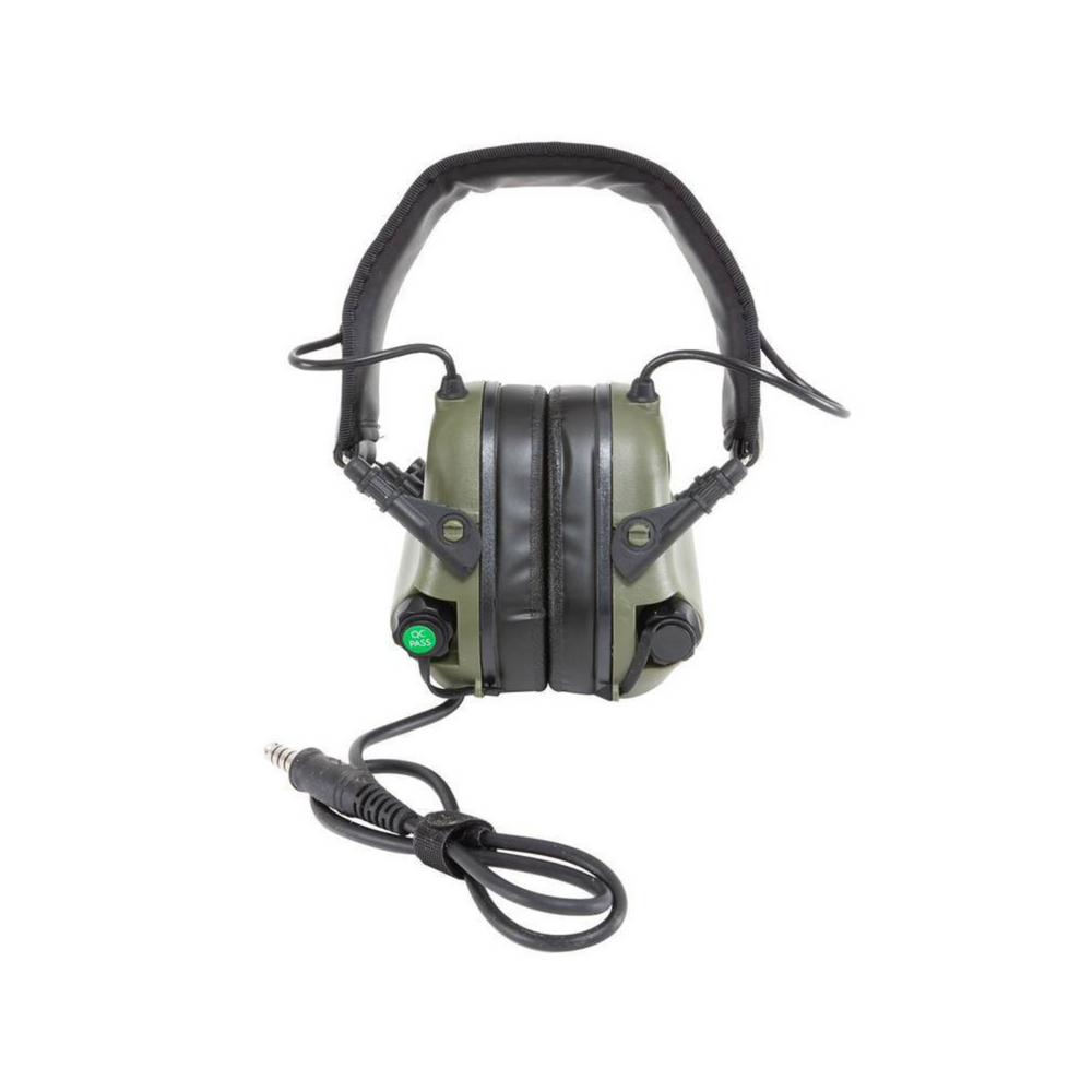 HEADSET ABAFADOR EARMOR M32 MILITAR ELETRONICO VERDE