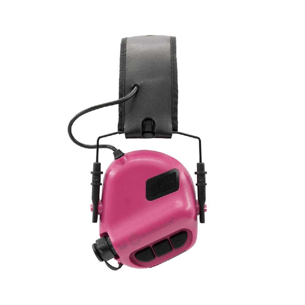 ABAFADOR EARMOR M31 ELETRONICO ROSA