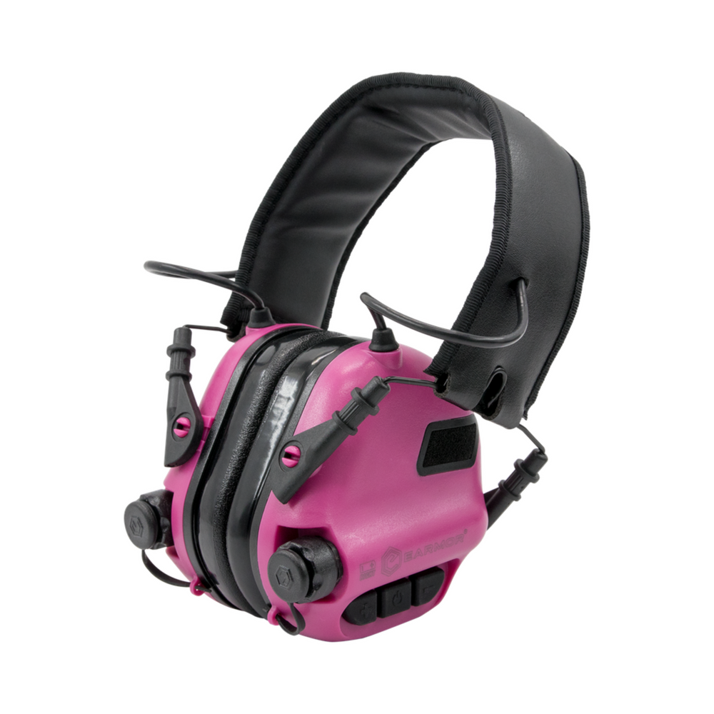 ABAFADOR EARMOR M31 ELETRONICO ROSA