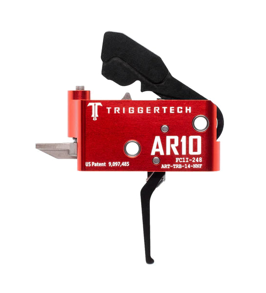 GATILHO TRIGGERTECH AR10 DIAMOND FLAT PRETO