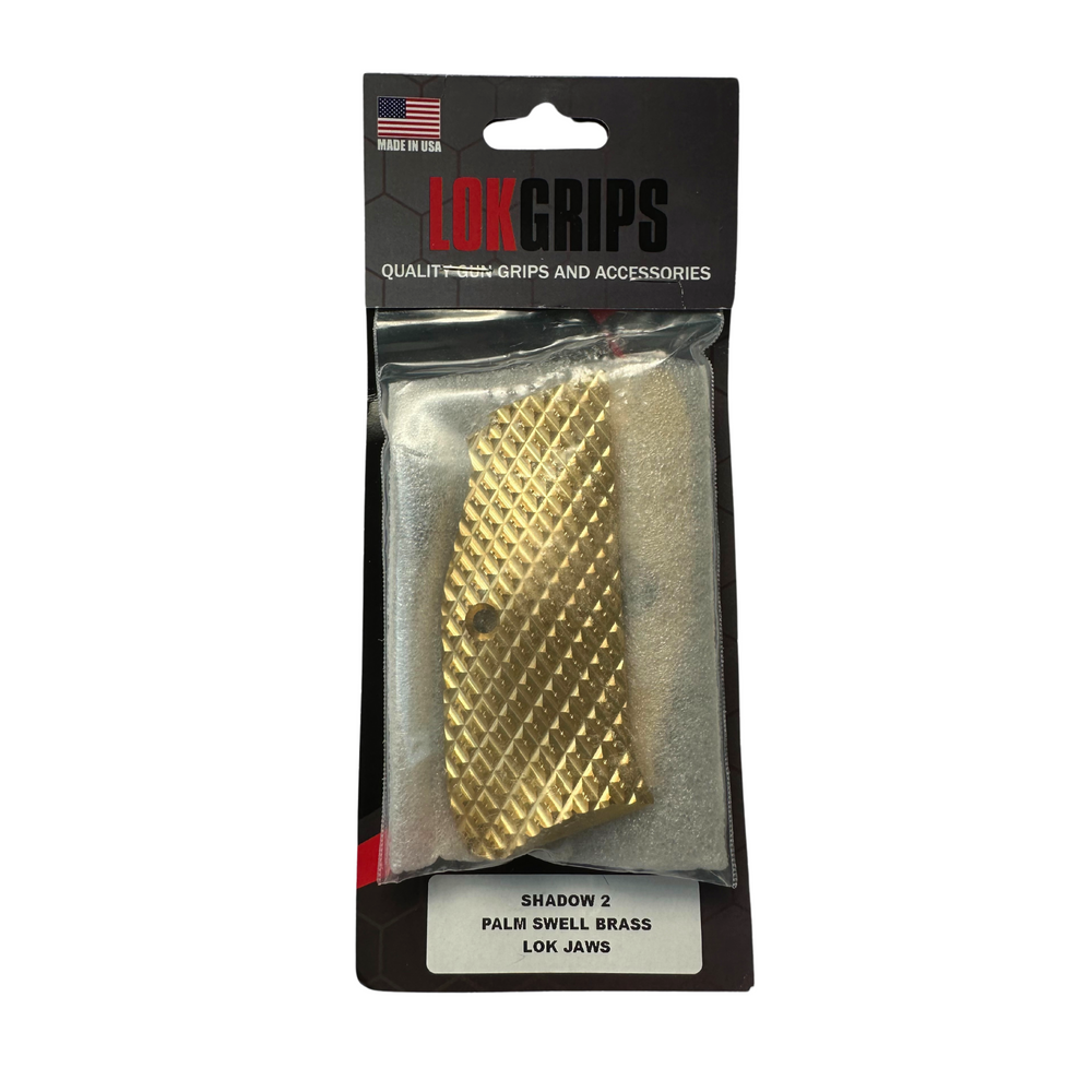 LOK GRIP SHADOW 2 PALM SWELL LOK JAWS BRASS