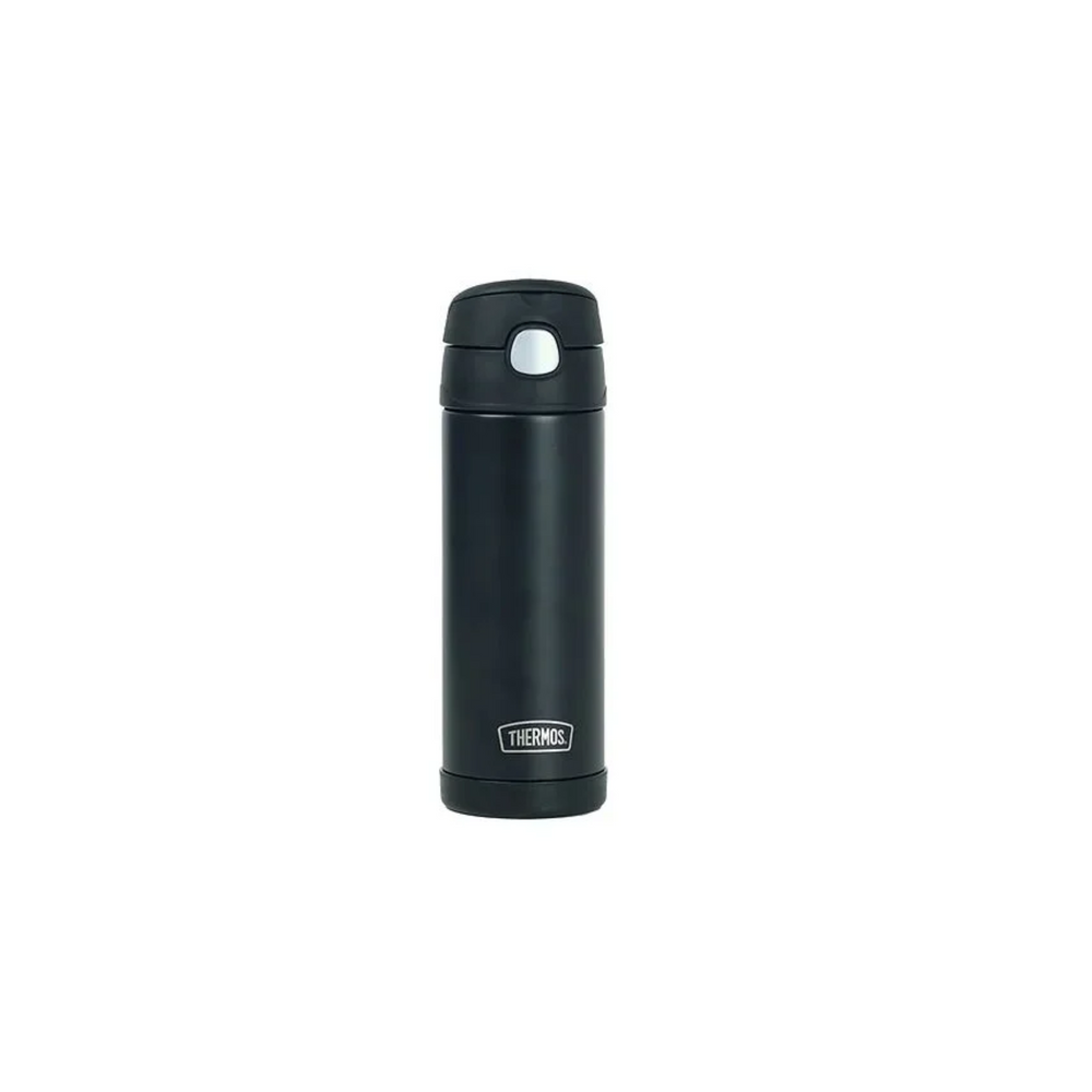 GARRAFA TERMICA THERMOS PRETA 470ML