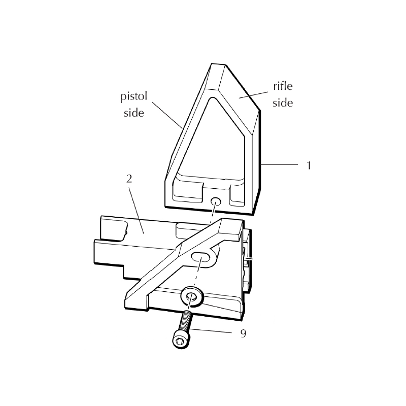 DILLON 650 750 SLIDE CAM ALUMINIO 97082