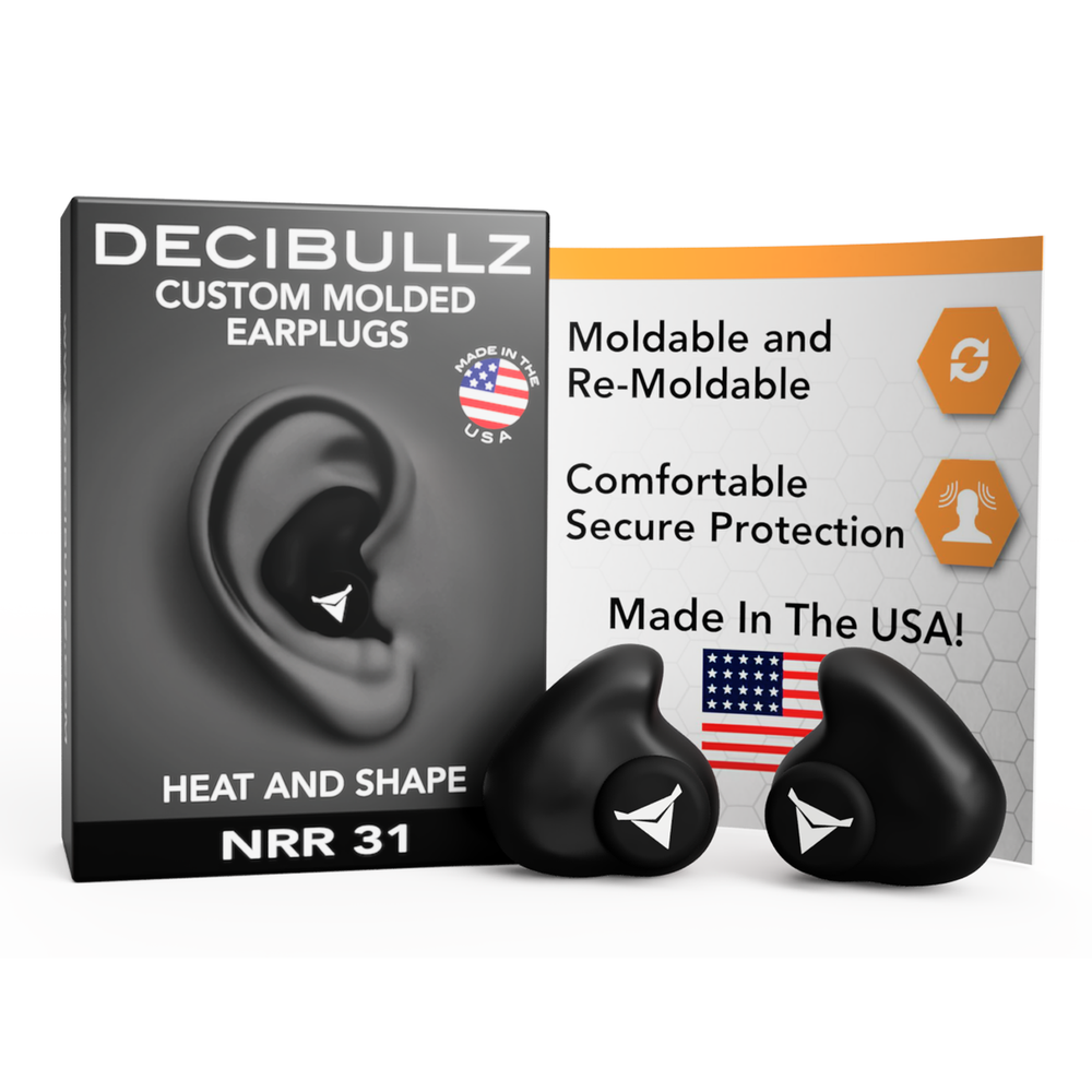 ABAFADOR DECIBULLZ PROTETOR AURICULAR MOLDAVEL AZUL