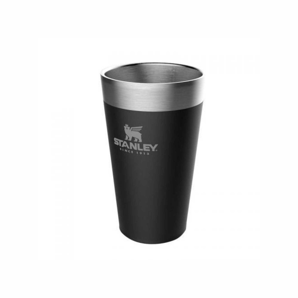 COPO STANLEY SEM TAMPA PRETO 470ML