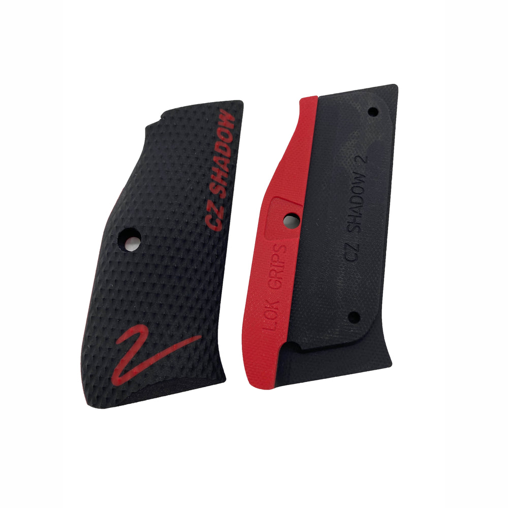 LOK GRIP SHADOW 2 PALM SWELL ROUGHNECK BLK/RED