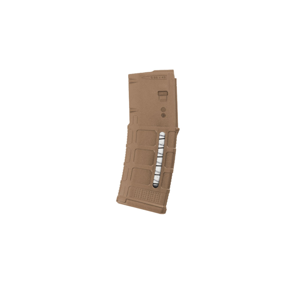 CARREGADOR MAGPUL PMAG M3 30RD TAN COM JANELA