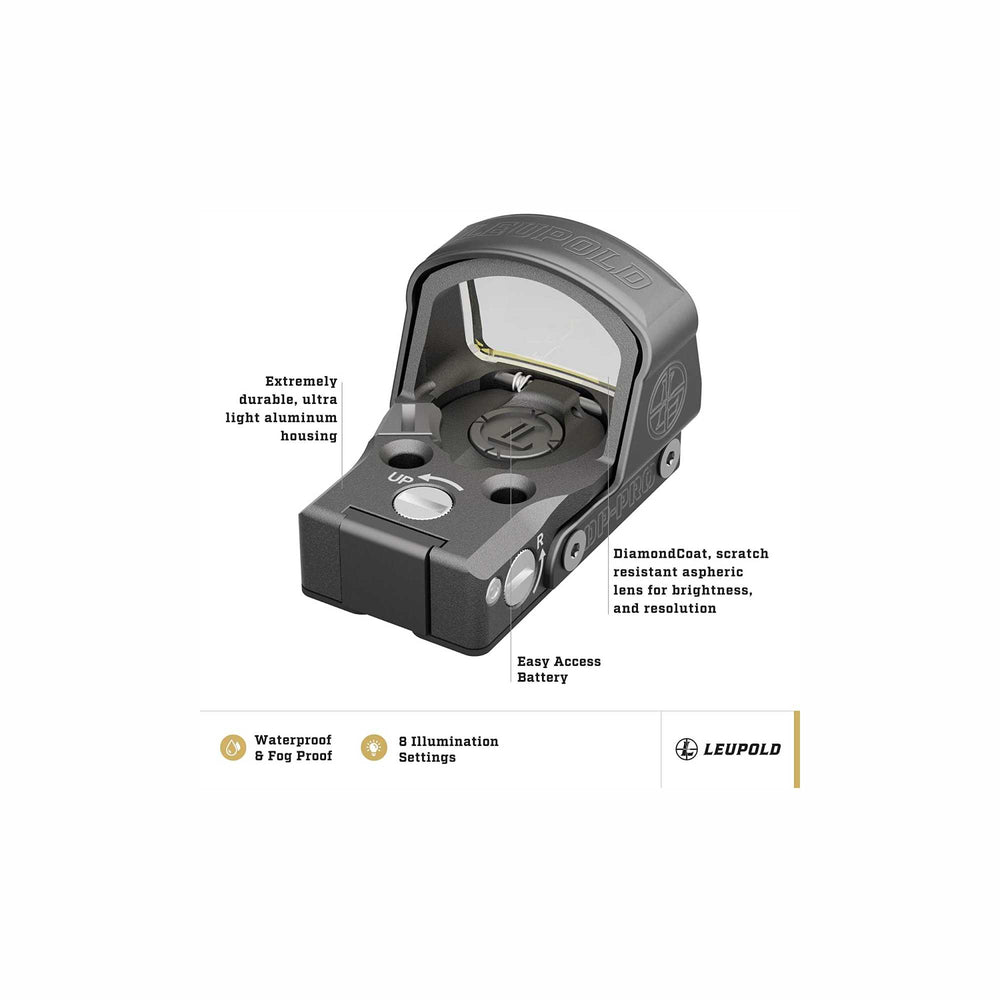 RED DOT LEUPOLD DELTAPOINT PRO 2.5 MOA – Xtreme Shooting