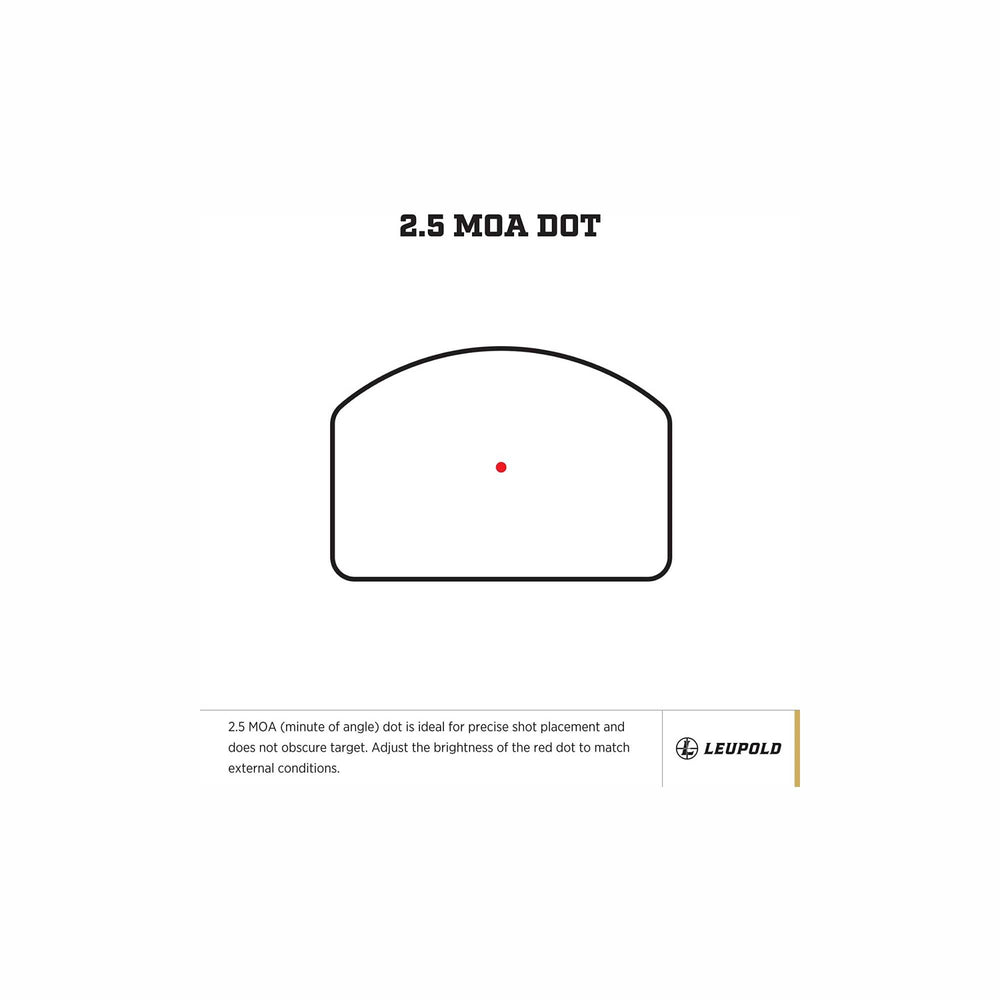 RED DOT LEUPOLD DELTAPOINT PRO 2.5 MOA