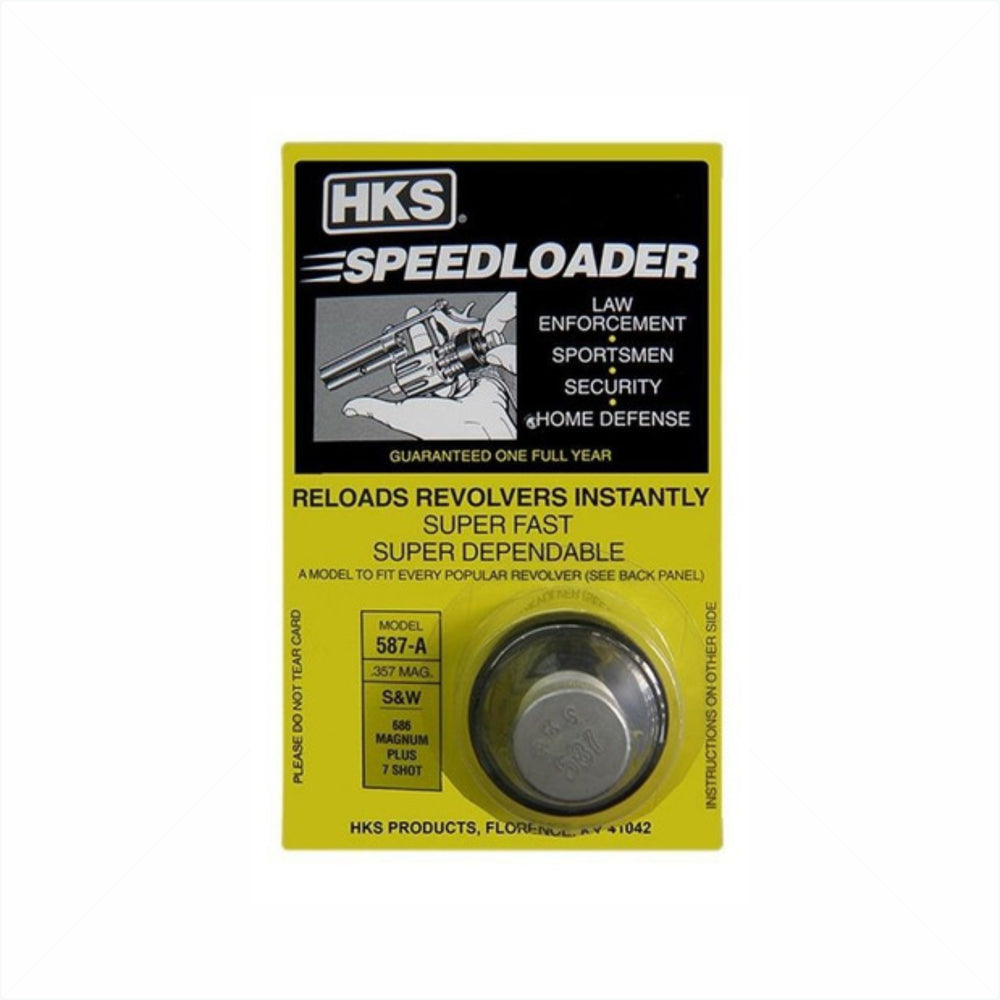 SPEED LOADER HKS REVOLVER 38SPL 357MAG 7 TIROS  587-A